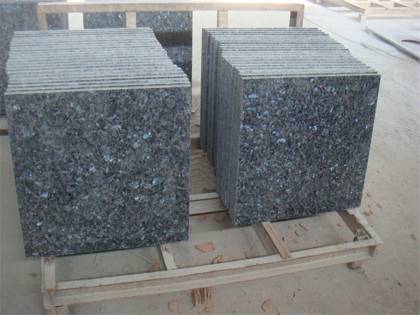 Encimera de cocina y tocador de baño de granito azul perla