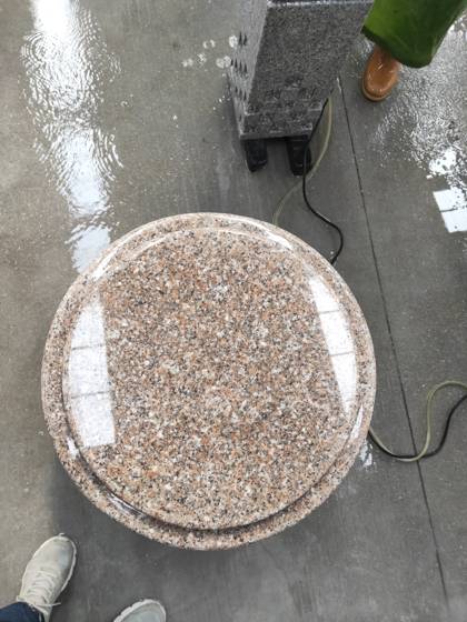 Banco de columna de granito G617