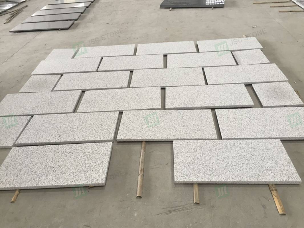 Baldosas de granito blanco G655