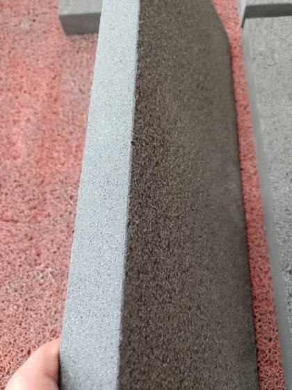 Las tejas negras del granito de Vietnam modificaron el revestimiento de