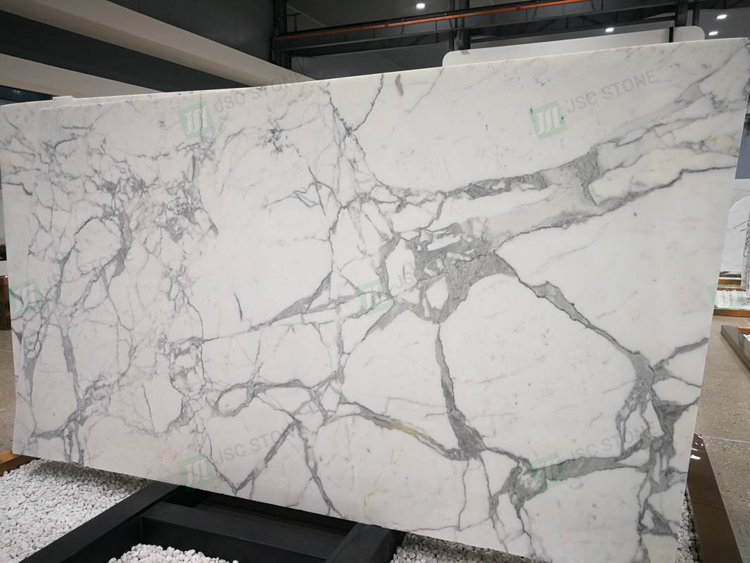 Mármol blanco calacatta italia
